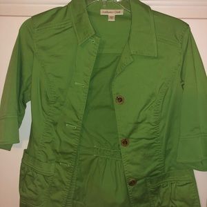 Coldwater Creek Blazer 3/4 sleeve